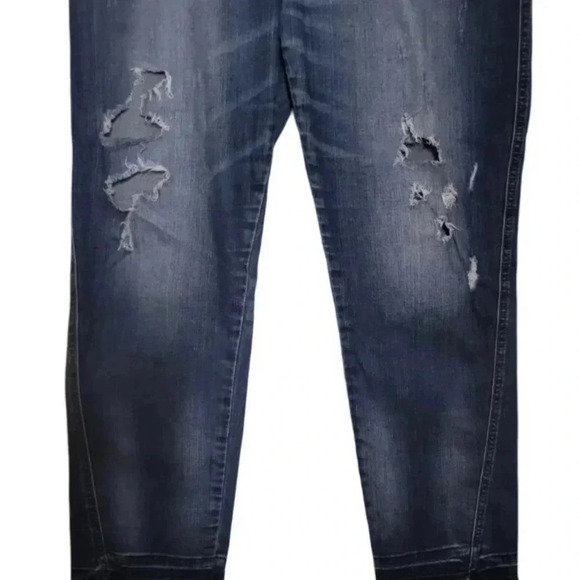 Miss Me Distressed Raw Hem‎ Skinny Jeans Size 32 - Picture 3 of 10
